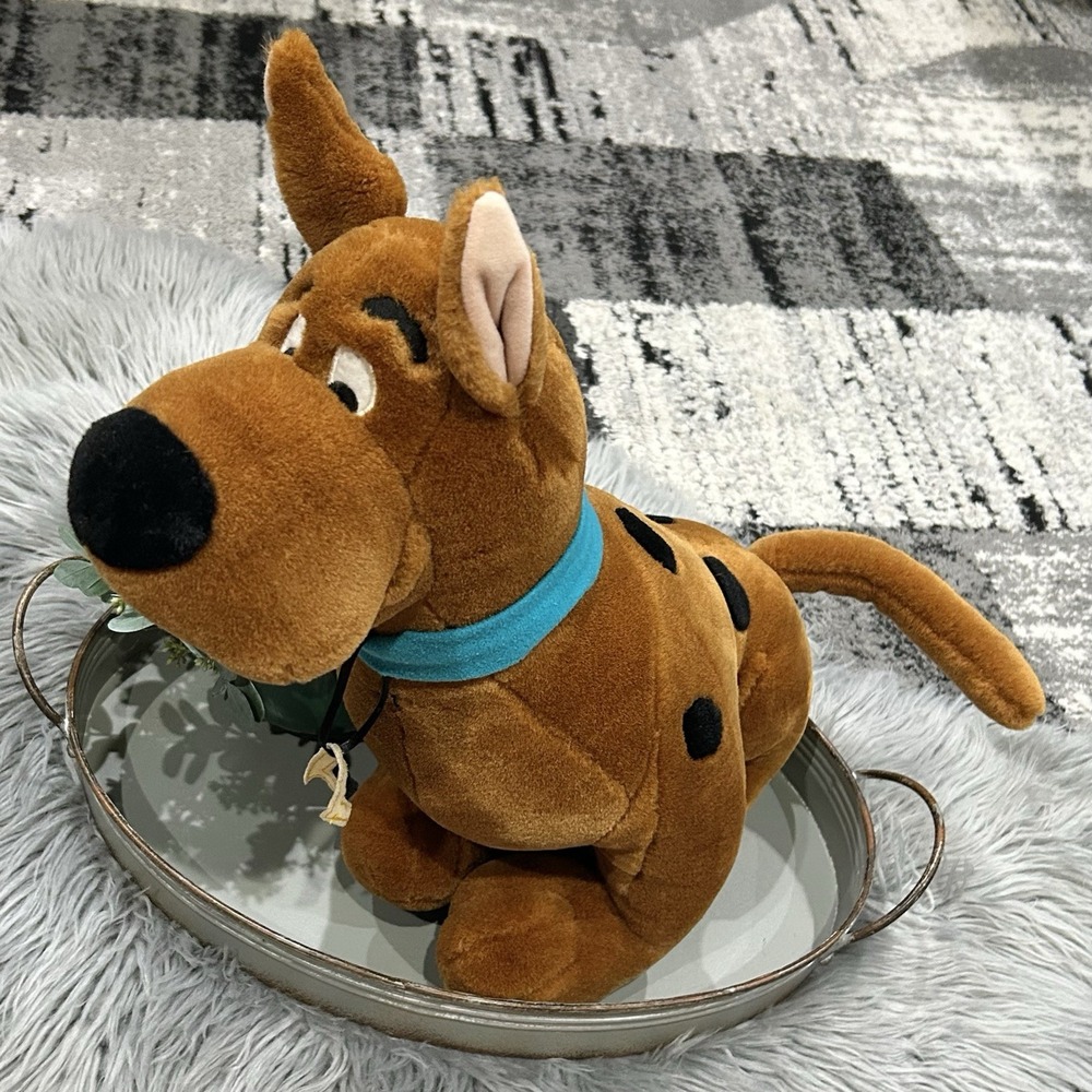 Scooby Doo Plush 16" Hanna-Barbera Stuffed Animal Vintage 1997 Cartoon Network
